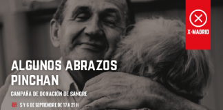 “Algunos abrazos pinchan” en X-Madrid Alcorcón el 5 y 6 de septiembre