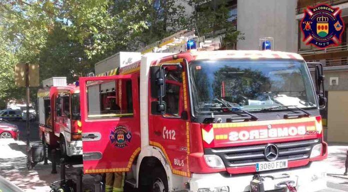 Cinco Bomberos de Alcorcón positivos confirmados por COVID-19