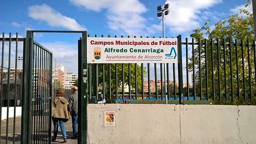 Remodelación en los campos de fútbol Alfredo Cenarriaga de Alcorcón