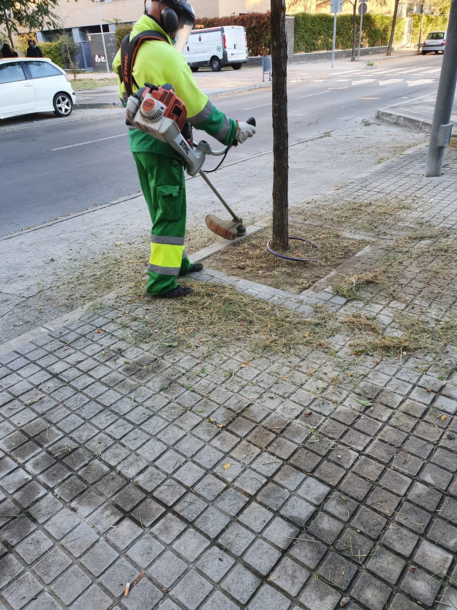 Alcorcón seis semanas limpiando “Barrio a Barrio”