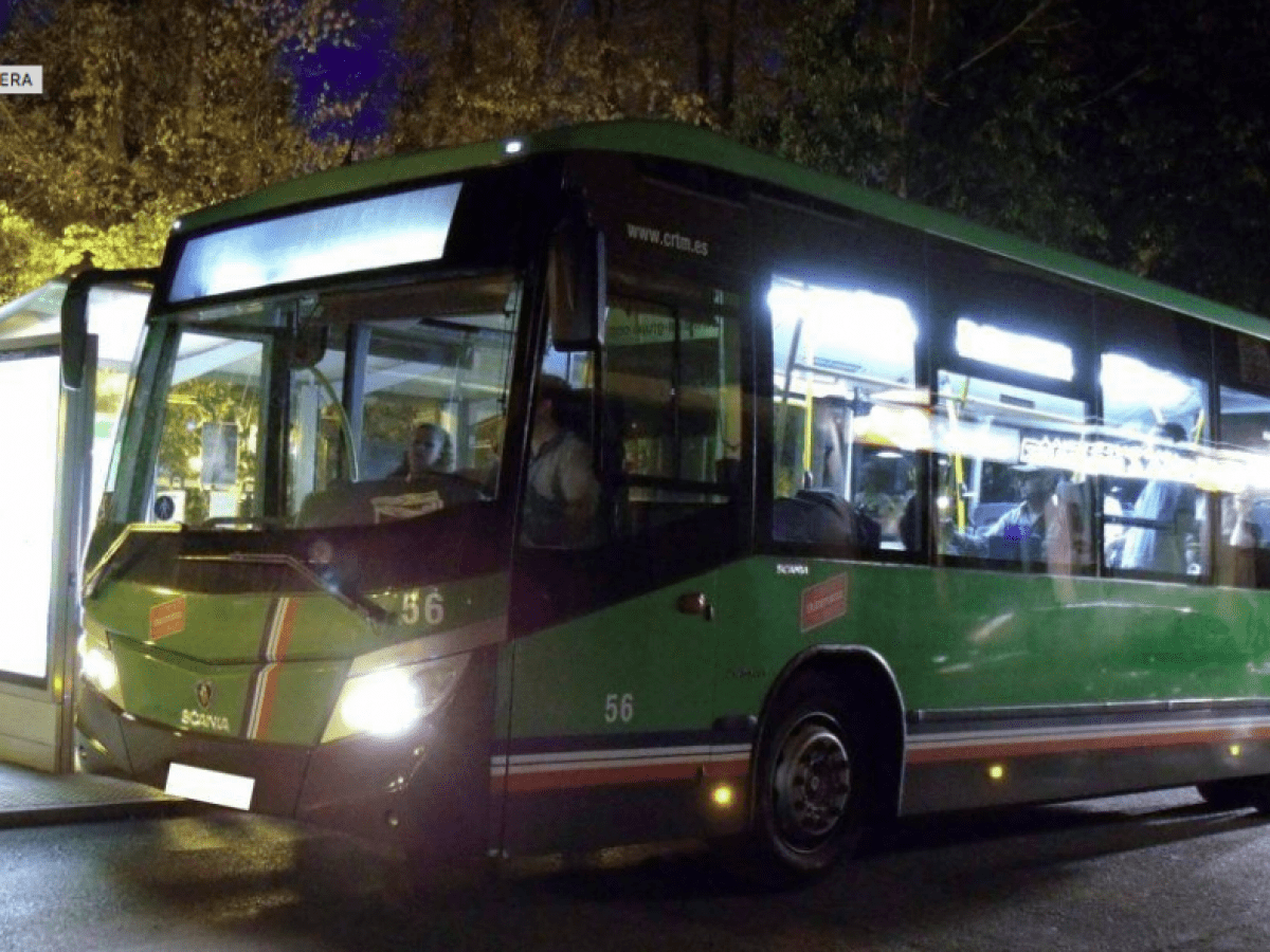 Se implementa en las líneas nocturnas de autobús N502, N501, N503, N504 y N505. Paradas “a demanda” en Alcorcón.