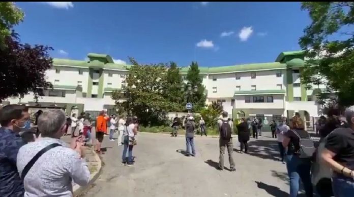 Dos positivos por COVID-19 entre los residentes. Preocupación por casos positivos en la Residencia de Mayores de Alcorcón.