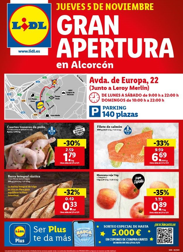 Lidl abre su nueva tienda en Alcorcón este 5 de noviembre