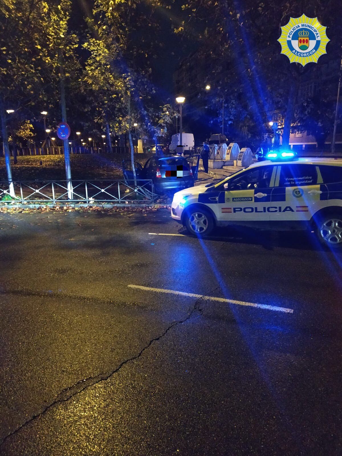 Incidencias de seguridad vial en Alcorcón
