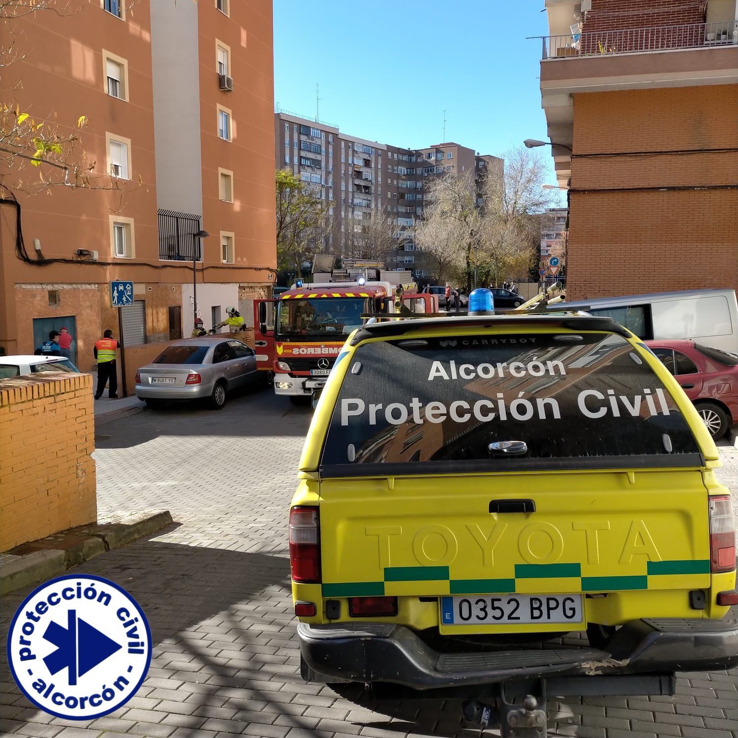 Fugas, accidentes e incendios en Alcorcón