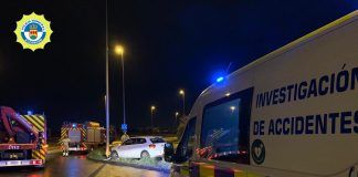 Incidencias provocadas por el viento y la lluvia en Alcorcón