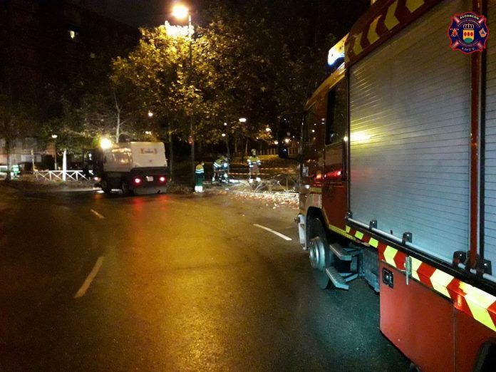 Incidencias de seguridad vial en Alcorcón