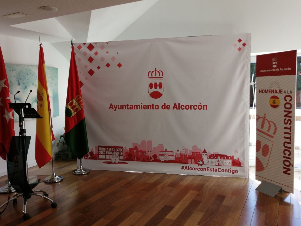 Alcorcón conmemora el 42º aniversario de la Constitución 