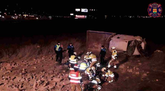 Importante accidente en la A5 a la altura de Alcorcón