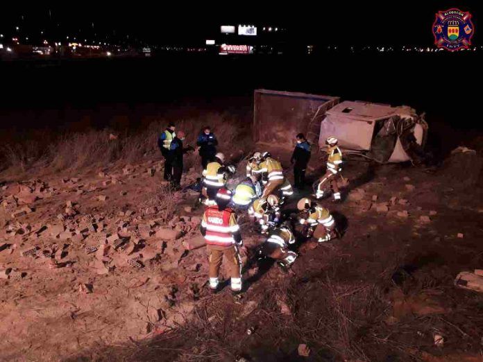 Importante accidente en la A5 a la altura de Alcorcón