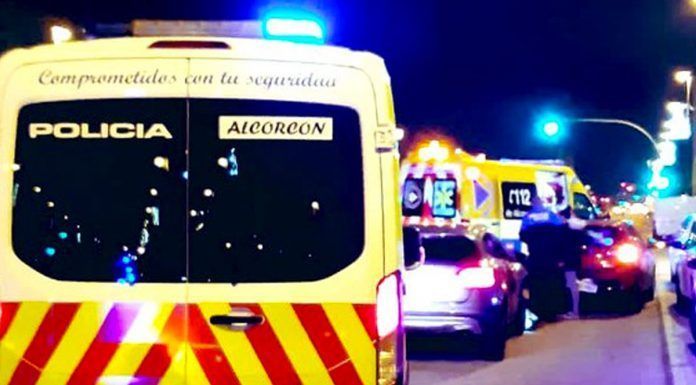 Un conductor provoca un accidente y da positivo en alcoholemia en Alcorcón