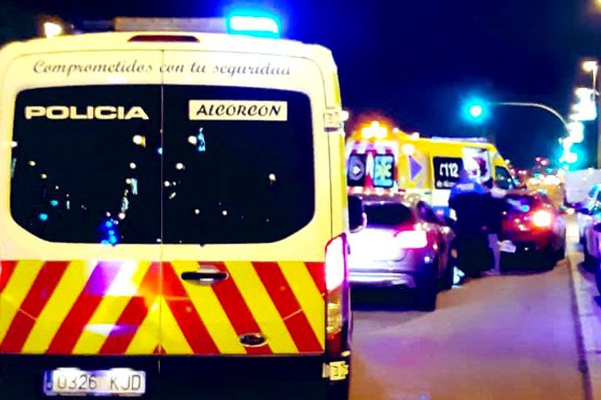 Un conductor provoca un accidente y da positivo en alcoholemia en Alcorcón