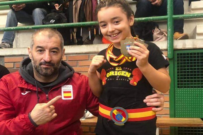 La pequeña Sara Sánchez, icono deportivo del año en Alcorcón