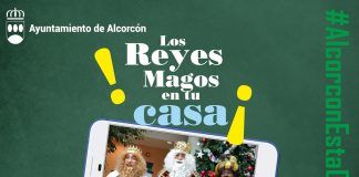 Videollamadas con Papá Noel y los Reyes Magos en Alcorcón