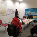 Lunes de hielo y frío en Alcorcón pero con tren, metro y bus