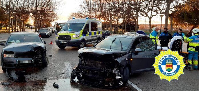 Siniestralidad vial este fin de semana en Alcorcón