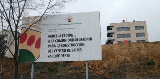 La apertura del centro de salud en Parque Oeste de Alcorcón es inminente