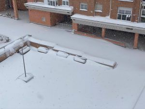 Cerrados los colegios y centros educativos en Alcorcón hasta el miércoles por la nieve