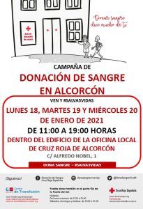 Nueva campaña de donación de sangre en Alcorcón