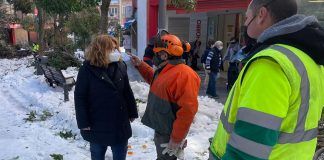 Natalia de Andrés, alcaldesa de Alcorcón: “La nevada ha sobrepasado cualquier estimación”