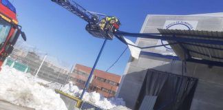 El Banco de Alimentos de Alcorcón agradece el enorme trabajo de los Bomberos