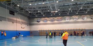 El Polideportivo La Canaleja de Alcorcón habilitado como refugio