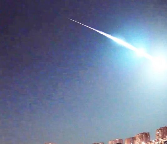 Avistado un ‘meteorito’ en el cielo de Alcorcón