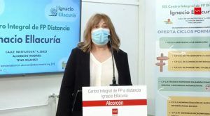Isabel Díaz Ayuso visita el Ignacio Ellacuría de Alcorcón, que será “referencia” en formación profesional en España