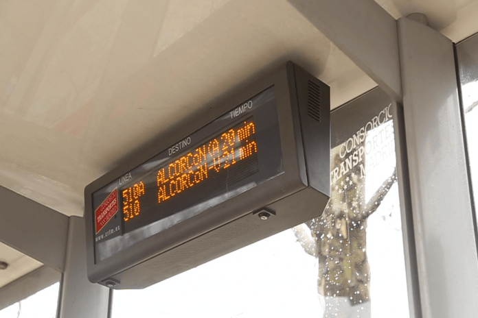Los vecinos de Alcorcón ya saben a qué hora pasarán los autobuses
