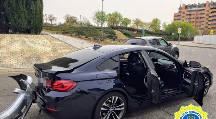 Otro accidente en Fuente Cisneros en Alcorcón