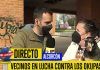 Tensión con unos okupas en Alcorcón: “En vez de tanto grabar, dadnos una casa”