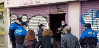 Ordenan desalojar un local okupado en Alcorcón