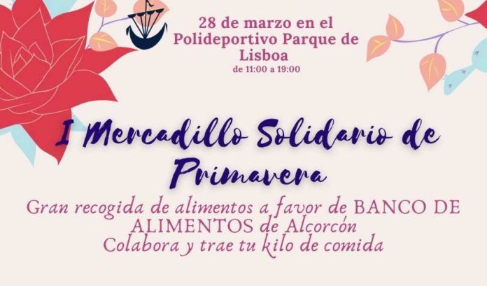 Este domingo I Mercadillo Solidario de Primavera en Alcorcón