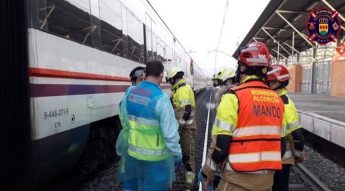 Muere una persona arrollada por un tren en Las Retamas de Alcorcón
