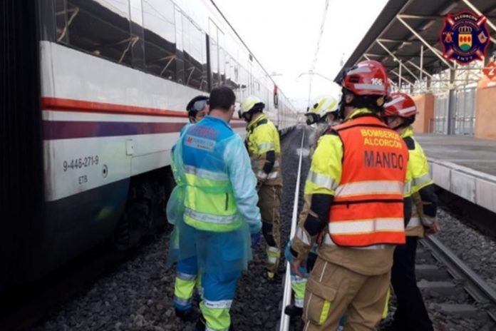 Muere una persona arrollada por un tren en Las Retamas de Alcorcón