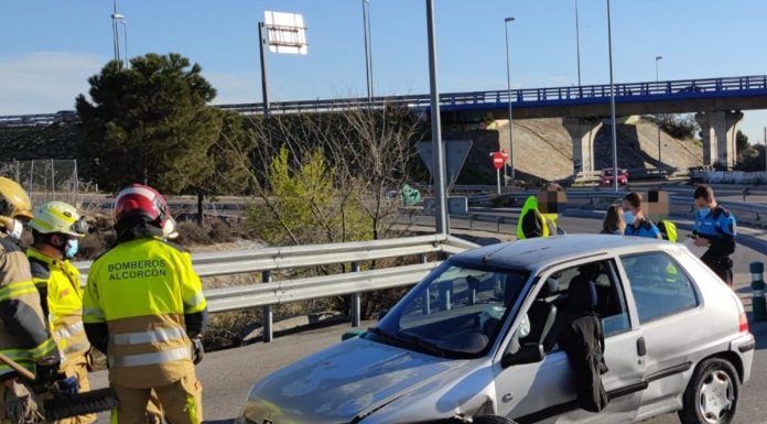 Nuevo siniestro vial en Alcorcón