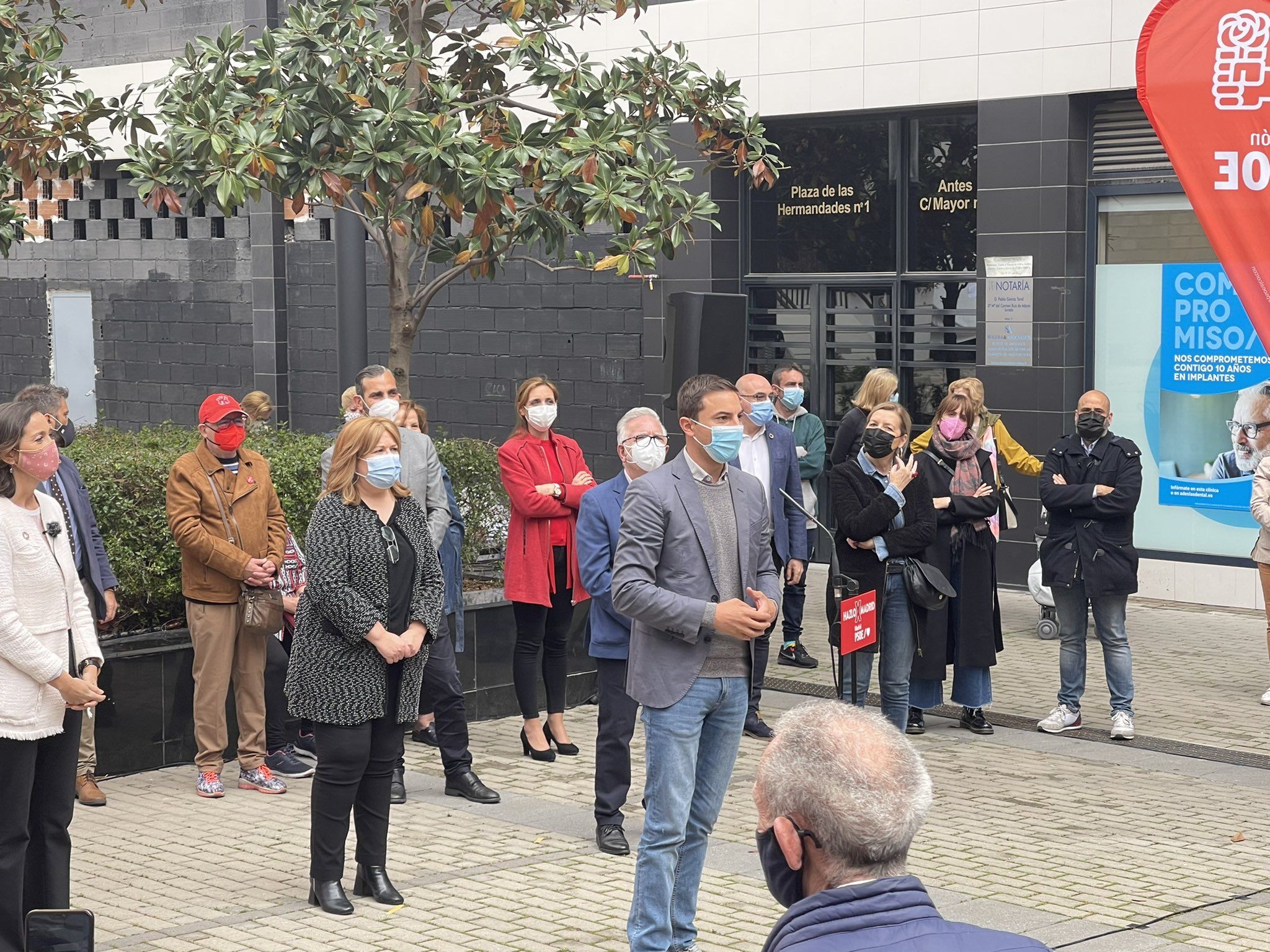 Reyes Maroto en Alcorcón “El sur de Madrid también existe”