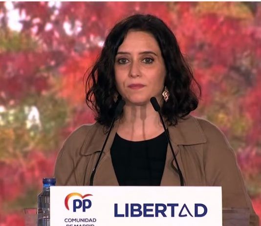 Isabel Díaz Ayuso: "La convivencia se está perdiendo en Alcorcón"