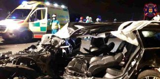 Persecución en la M50 y parada cardiaca en un autobús en Alcorcón