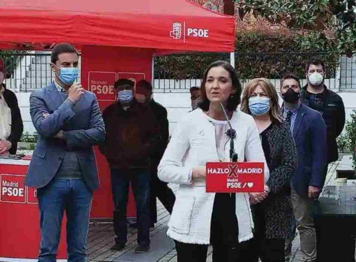 Reyes Maroto en Alcorcón “El sur de Madrid también existe”