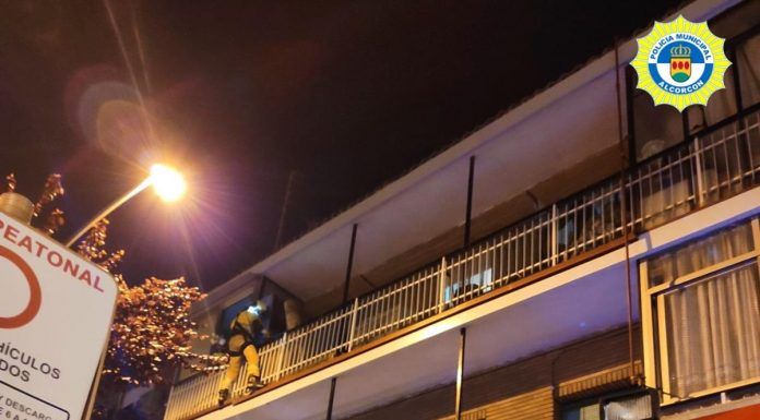 Nueva actuación heroica de la Policía para rescatar a una menor en Alcorcón