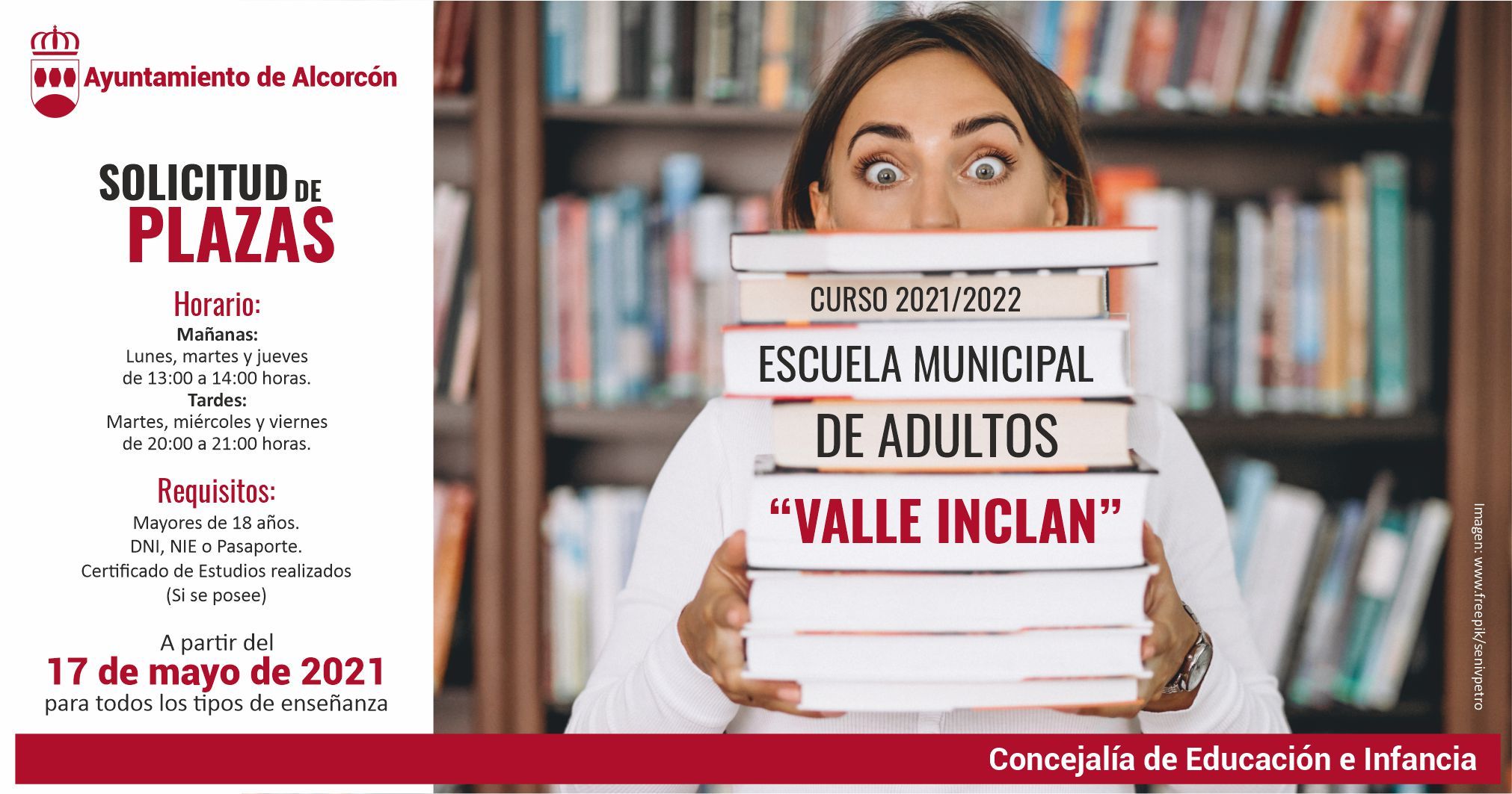 La Escuela Municipal de Adultos de Alcorcón abre su periodo de inscripción el 17 de mayo