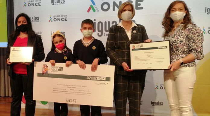El Colegio Villalkor de Alcorcón gana el Concurso Escolar de la ONCE