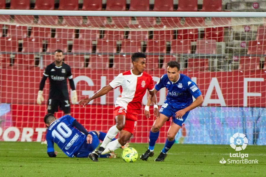 Girona 1-0 Alcorcón/ Monchu obliga al Alcorcón a jugársela contra el Espanyol