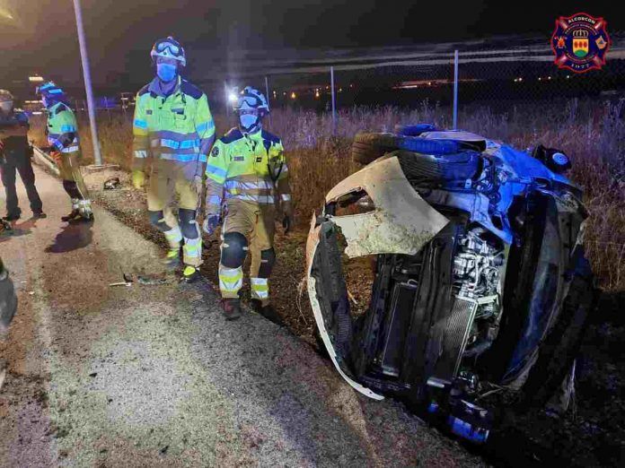 Severos accidentes de tráfico en Alcorcón