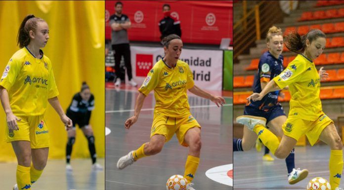 Irene Samper, Vane Sotelo y Estela Cantero se van del AD Alcorcón FSF