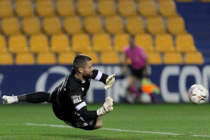 Dani Jiménez, mejor jugador de la temporada en el Alcorcón