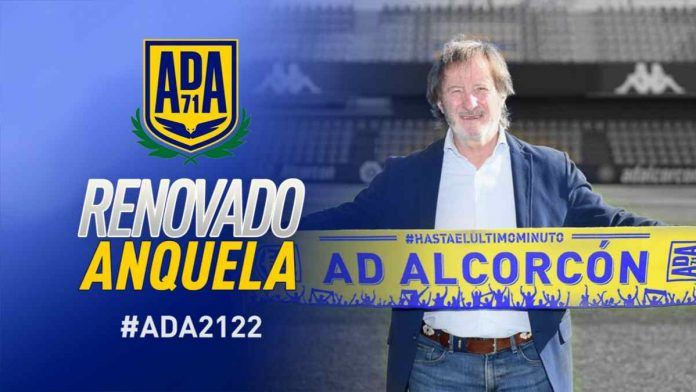 Anquela se queda en el Alcorcón