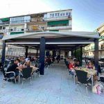 Una terraza para disfrutar todos en la Plaza del Sol de Alcorcón