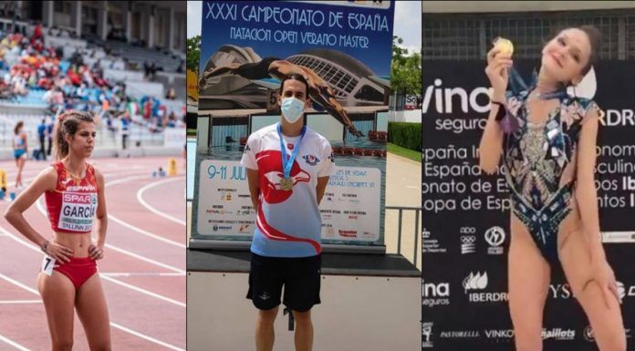 Éxito nacional y mundial de tres deportistas de Alcorcón: Carla García, Andrés Ortiz y Carolina Domínguez